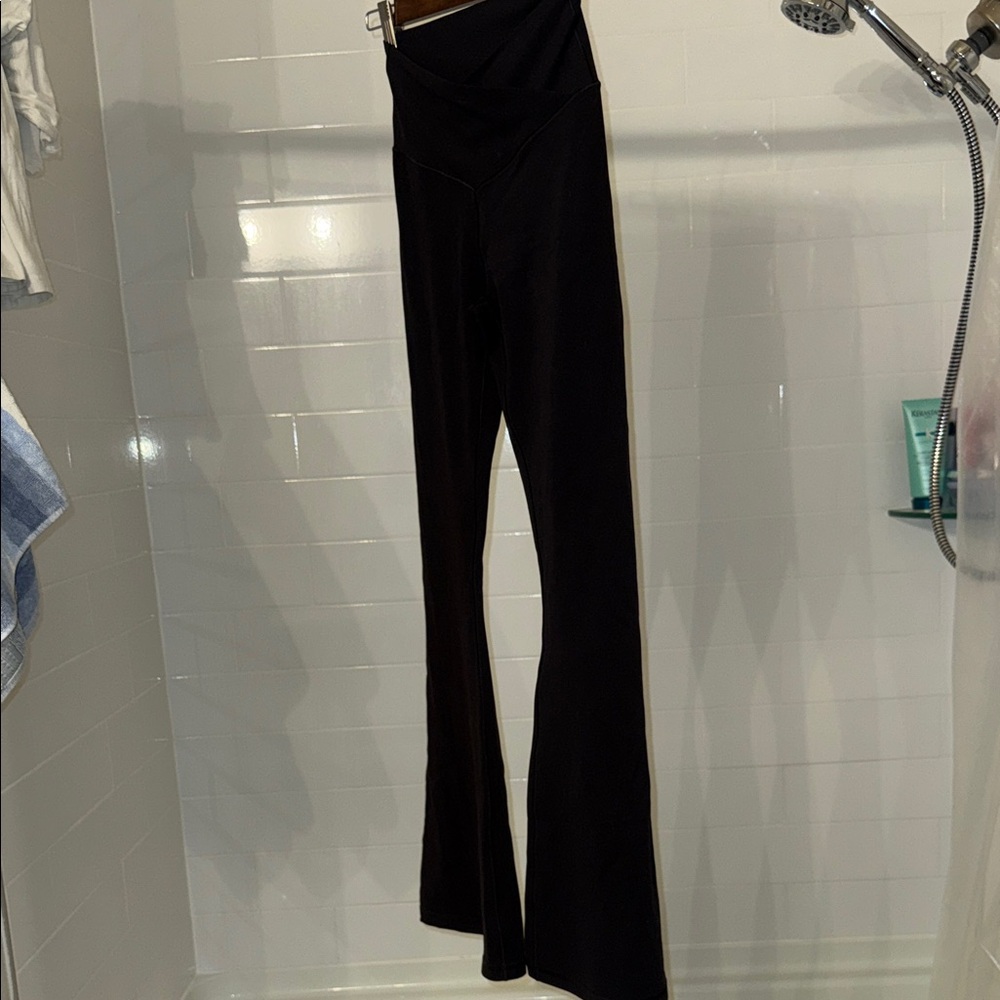 Aerie Classic Black Flare Pants